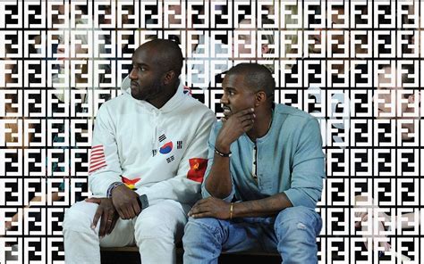 when did kanye intern at fendi|Kanye West & Virgil Abloh Interned at Fendi: Here's .